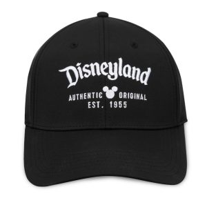 Disneyland Logo Baseball Cap for Adults - Black