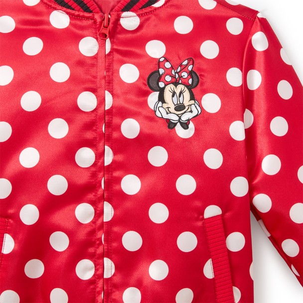 Minnie Mouse Bomber Jacket for Girls - Personalized