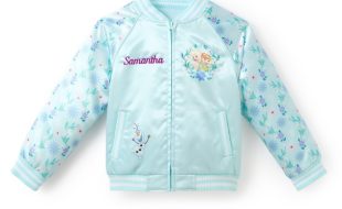 Anna and Elsa Bomber Jacket for Girls – Frozen – Personalized