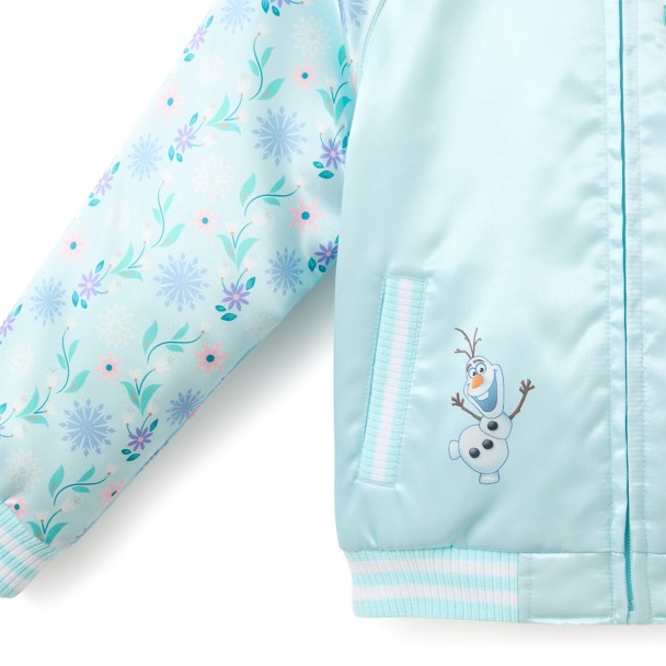 Anna and Elsa Bomber Jacket for Girls - Frozen - Personalized