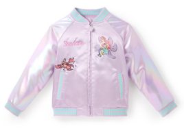 Ariel Bomber Jacket for Girls – The Little Mermaid – Personalized