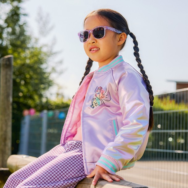 Ariel Bomber Jacket for Girls - The Little Mermaid - Personalized