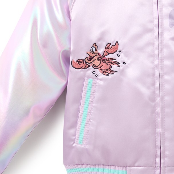 Ariel Bomber Jacket for Girls - The Little Mermaid - Personalized