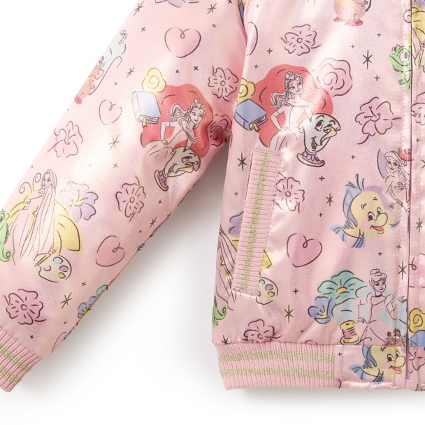 Disney Princess Bomber Jacket for Girls - Personalized