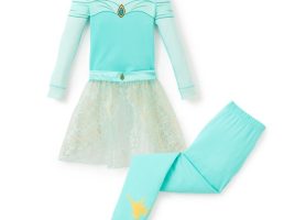 Jasmine Costume Pajama Set for Girls – Aladdin is now available