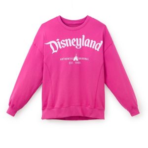 Disneyland Pullover Sweatshirt for Women - Berry