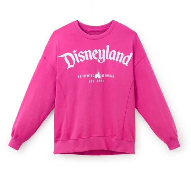 Disneyland Pullover Sweatshirt for Women - Berry