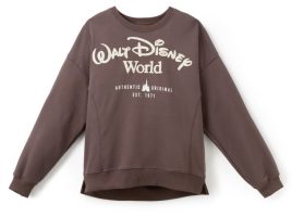 Walt Disney World Pullover Sweatshirt for Women – Chocolate
