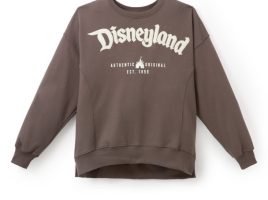 Disneyland Pullover Sweatshirt for Women – Chocolate
