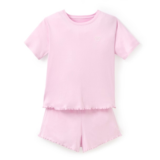 Mickey Mouse Icon Pointelle T-Shirt and Pants Sleep Set for Women