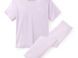 Mickey Mouse Icon Pointelle T-Shirt and Pants Sleep Set for Women