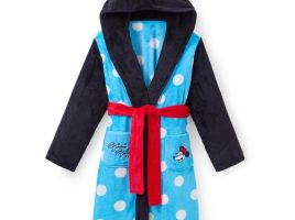 Minnie Mouse Plush Hooded Robe for Women now available