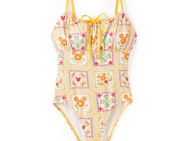 Mickey Mouse Icon Oranges Swimsuit for Women by Her Universe – Exclusive – Buy It Today!