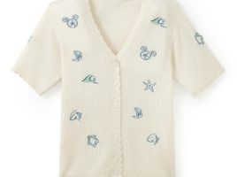 Mickey Mouse Icon Knit Button Down Top for Adults by Her Universe can now be purchased online