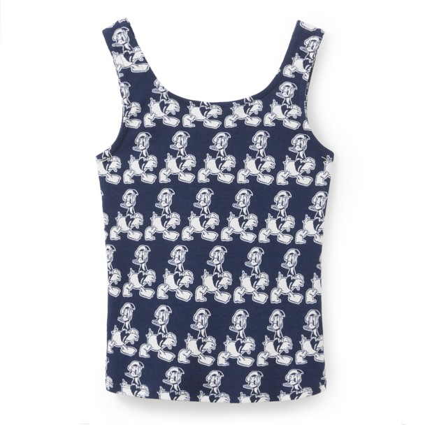 Donald Duck Ribbed Tank Top for Women by Her Universe