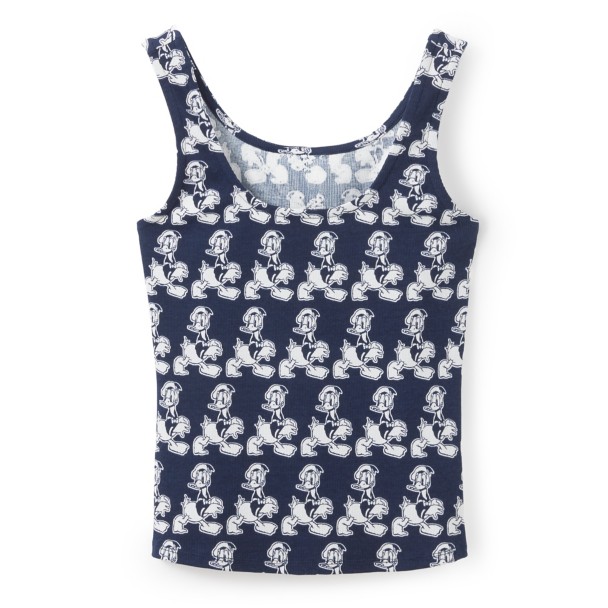 Donald Duck Ribbed Tank Top for Women by Her Universe
