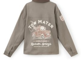 Tow Mater ”Just Keep Truckin”’ Workwear Jacket for Adults – Cars is now out for purchase