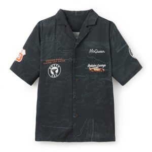 Lightning McQueen Button Down Shirt for Adults - Cars