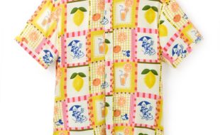 Mickey Mouse Oranges and Lemons Bamboo Button Down Shirt for Men by RSVLTS – Get It Here