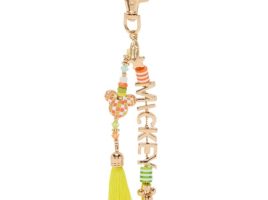 Mickey Mouse Tassel and Charm Keychain is available online