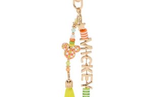 Mickey Mouse Tassel and Charm Keychain is available online
