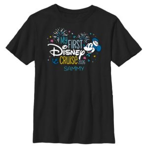 Mickey Mouse ''My First Disney Cruise 2026'' T-Shirt for Kids - Customized | Disney Store