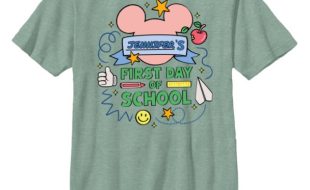 Mickey Mouse Icon ”First Day of School” T-Shirt for Kids – Customized | Disney Store was released today