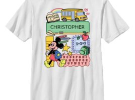 Mickey Mouse Back to School T-Shirt for Kids – Customized | Disney Store is available online for purchase