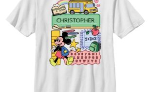Mickey Mouse Back to School T-Shirt for Kids – Customized | Disney Store is available online for purchase