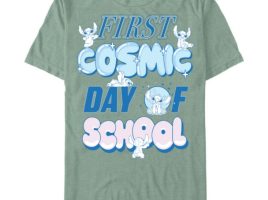 Stitch ”First Cosmic Day of School” Back to School T-Shirt – Lilo & Stitch – Customized | Disney Store now available online