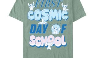 Stitch ”First Cosmic Day of School” Back to School T-Shirt – Lilo & Stitch – Customized | Disney Store now available online