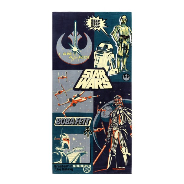 Star Wars Retro Comic Book Towel and Tote Bag Set