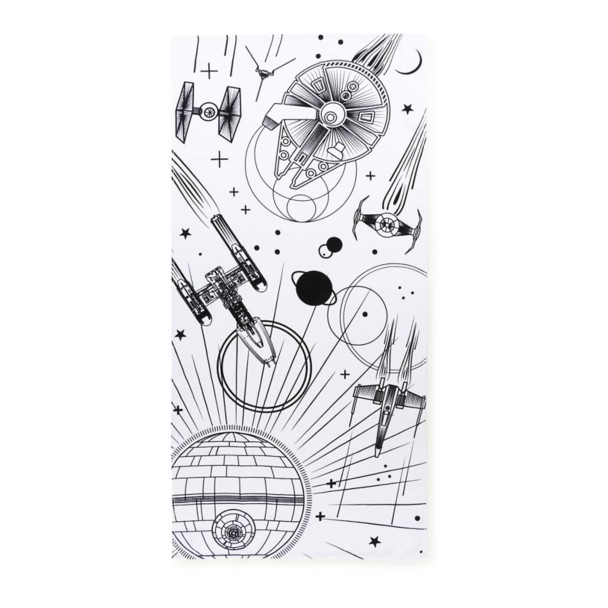 Star Wars Vehicles Beach Towel and Tote Bag Set