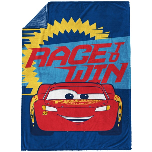 Lightning McQueen Plush Throw Blanket - Cars