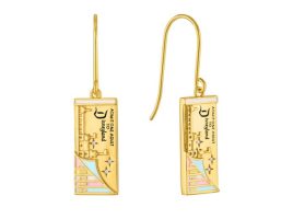 Disneyland Ticket Book Earrings by Rebecca Hook – Buy Online Now