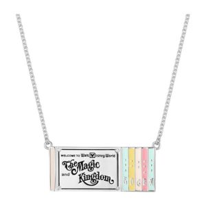 Walt Disney World Ticket Book Necklace by Rebecca Hook
