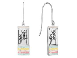 Walt Disney World Ticket Book Earrings by Rebecca Hook available online