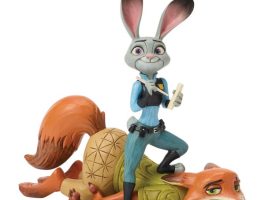 Judy Hopps and Nick Wilde ”It’s Called a Hustle Sweetheart” Figure by Jim Shore – Zootopia released today
