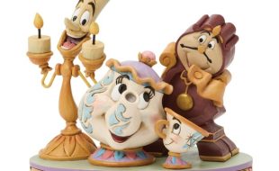 Mrs. Potts Chip Lumiere and Cogsworth ”The Heart of the Castle” Figure by Jim Shore – Beauty and the Beast – Get It Here