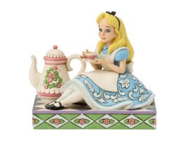 Alice in Wonderland ”A Cup of Curiosity” Figure by Jim Shore is available online for purchase