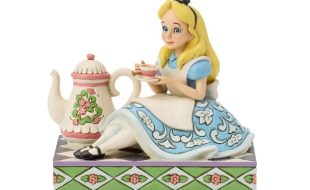 Alice in Wonderland ”A Cup of Curiosity” Figure by Jim Shore is available online for purchase