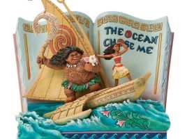 Moana ”The Ocean Chose Me” Storybook Figure by Jim Shore