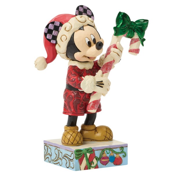 Mickey Mouse ''Peppermint Magic'' Figure by Jim Shore