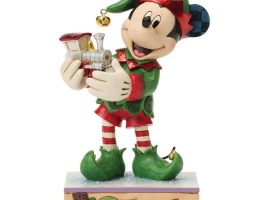 Mickey Mouse ”Elf on Track” Figure by Jim Shore – Special Edition is available online for purchase