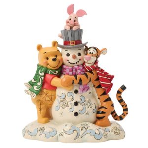 Winnie the Pooh and Pals ''A Chilly Creation'' Figure by Jim Shore