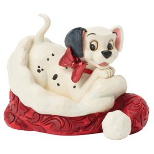 ''Dalmatian Santa Hat'' Figure by Jim Shore - 101 Dalmatians