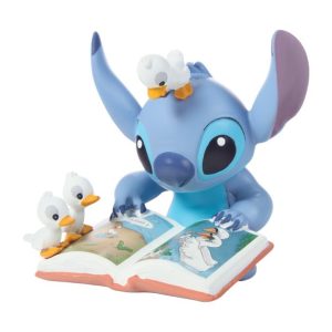 Stitch and Ducklings ''I'm Lost'' Mini Figure by Precious Moments - Lilo & Stitch