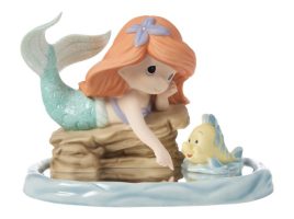 Ariel and Flounder ”Sea the Treasure Beneath the Surface” Figure by Precious Moments – The Little Mermaid has hit the shelves for purchase