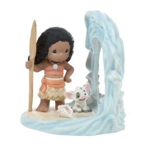 Moana and Pua ''Sea Your Own Way'' Figure by Precious Moments