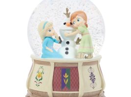 Anna Elsa and Olaf ”Do You Want to Build a Snowman?” Musical Snow Globe by Precious Moments – Frozen released today
